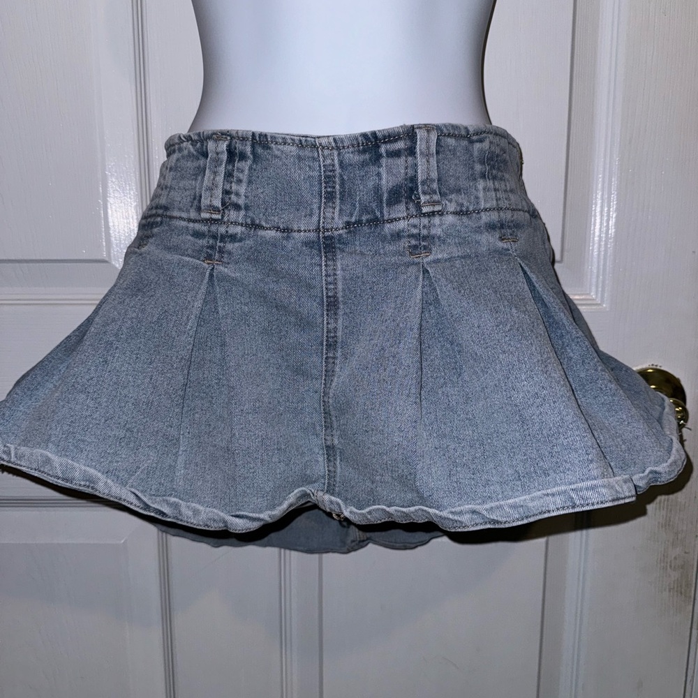 Almost Famous Denim Mini‎ Skort